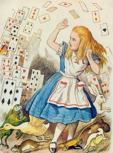 The Shower of Cards, illustrasjon fra 